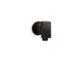 KOHLER K-98353-BGP Wall-mount supply elbow with check valve  -  Brushed Graphite