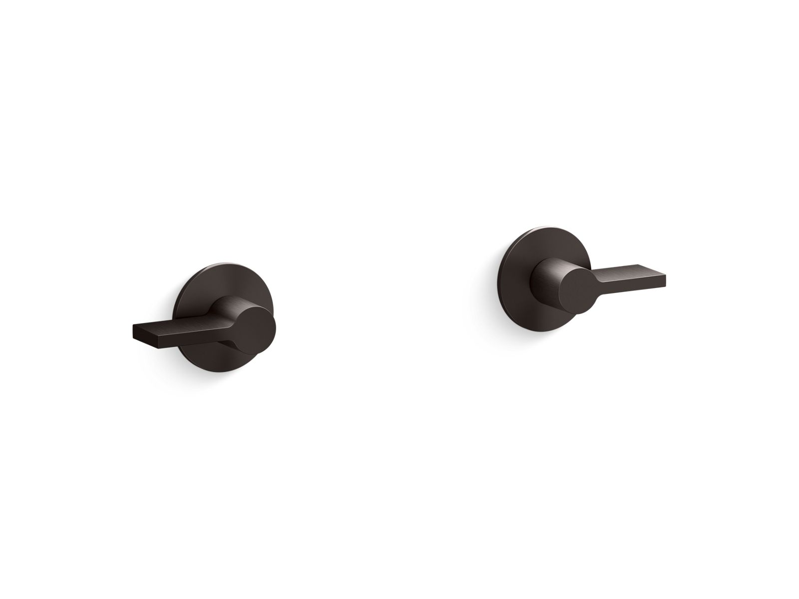 KOHLER K-T77981-4-BGP Wall-mount bathroom sink faucet Lever handle trim  -  Brushed Graphite