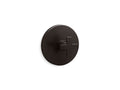 KOHLER K-T73133-3-BGP MasterShower temperature control valve trim with cross handle  -  Brushed Graphite