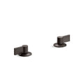 KOHLER K-77974-4-BGP Lever bathroom sink faucet handles  -  Brushed Graphite
