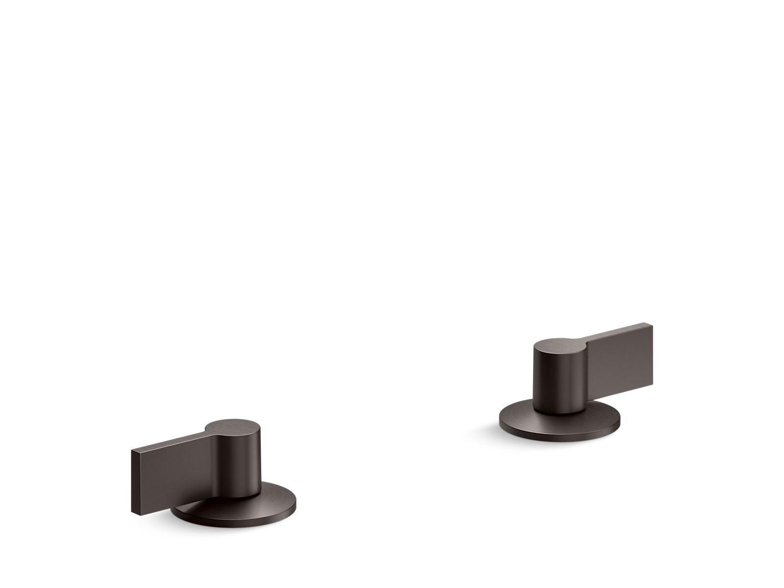KOHLER K-77974-4-BGP Lever bathroom sink faucet handles  -  Brushed Graphite