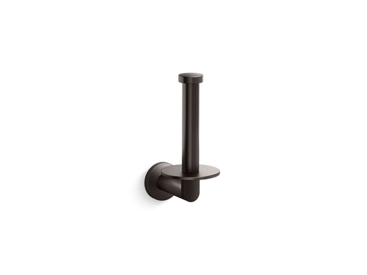 KOHLER K-73148-BGP Vertical toilet paper holder  -  Brushed Graphite