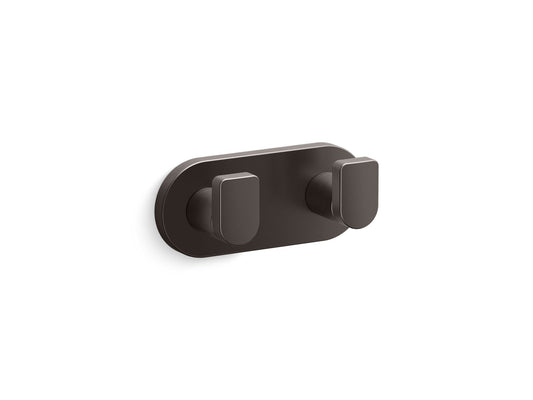 KOHLER K-73146-BGP Double robe hook  -  Brushed Graphite