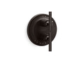 KOHLER K-T14489-4-BGP MasterShower temperature and volume control valve trim  -  Brushed Graphite