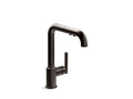 KOHLER K-7505-BGP Pull-out kitchen sink faucet with three-function sprayhead  -  Brushed Graphite