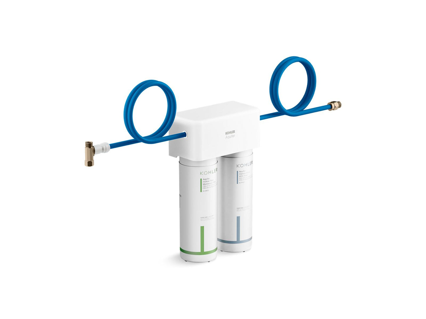 KOHLER K-29638-NA Aquifer+ Two-stage water filtration system
