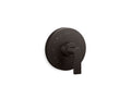 KOHLER K-TS73115-4-BGP Rite-Temp valve trim with lever handle  -  Brushed Graphite