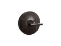 KOHLER K-TS14423-3-BGP Rite-Temp valve trim with cross handle  -  Brushed Graphite
