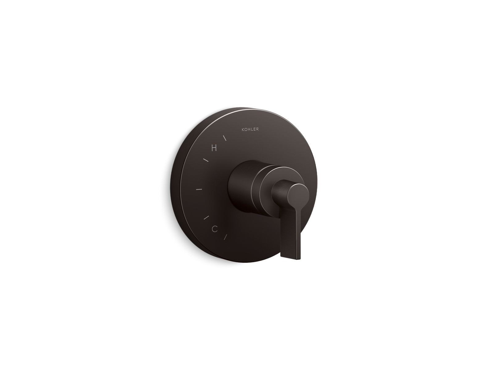 KOHLER K-TS78015-4-BGP Rite-Temp valve trim with Lever handle  -  Brushed Graphite