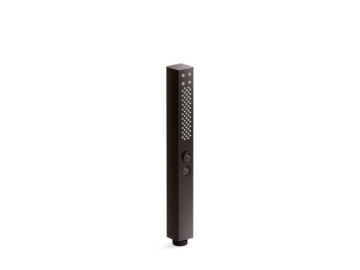 KOHLER K-21336-BGP Square two-function handshower, 2.5 gpm  -  Brushed Graphite