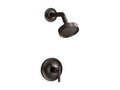 KOHLER K-TS14422-4-BGP Rite-Temp shower trim kit with lever handle, 2.5 gpm  -  Brushed Graphite