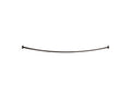 KOHLER K-9350-BGP Curved shower rod - transitional design  -  Brushed Graphite
