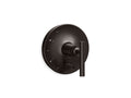 KOHLER K-T14501-4-BGP Rite-Temp valve trim with push-button diverter and lever handle  -  Brushed Graphite