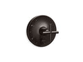 KOHLER K-T14501-3-BGP Rite-Temp valve trim with push-button diverter and cross handle  -  Brushed Graphite
