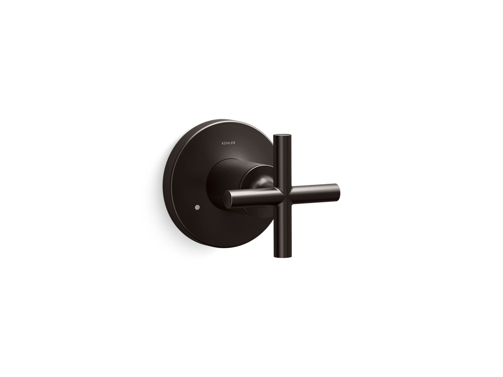 KOHLER K-T14491-3-BGP MasterShower transfer valve trim with cross handle  -  Brushed Graphite