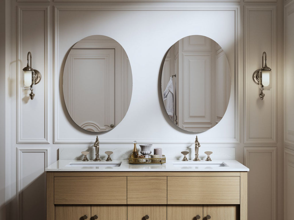 KOHLER K-35571-NFC-NA Verdera 24" X 34" Oval Medicine Cabinet