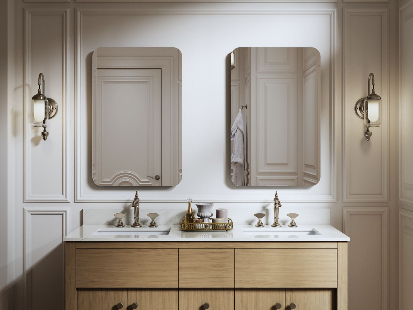 KOHLER K-35570-NFC-NA Verdera 22" x 34" rectangular medicine cabinet