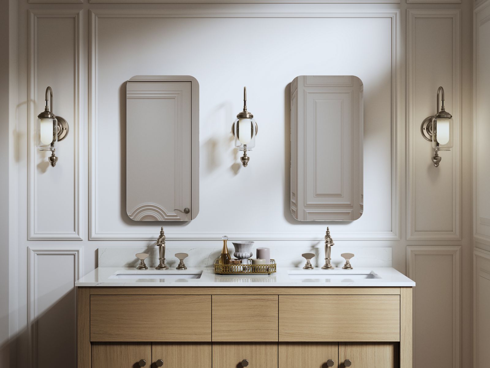 KOHLER K-35569-NFC-NA Verdera 15" X 30" Rectangular Medicine Cabinet