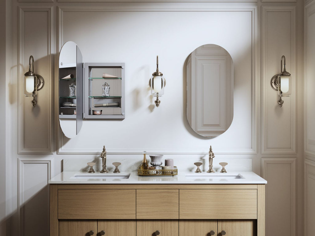 KOHLER K-35573-NFC-NA Verdera 15" X 30" Capsule Medicine Cabinet