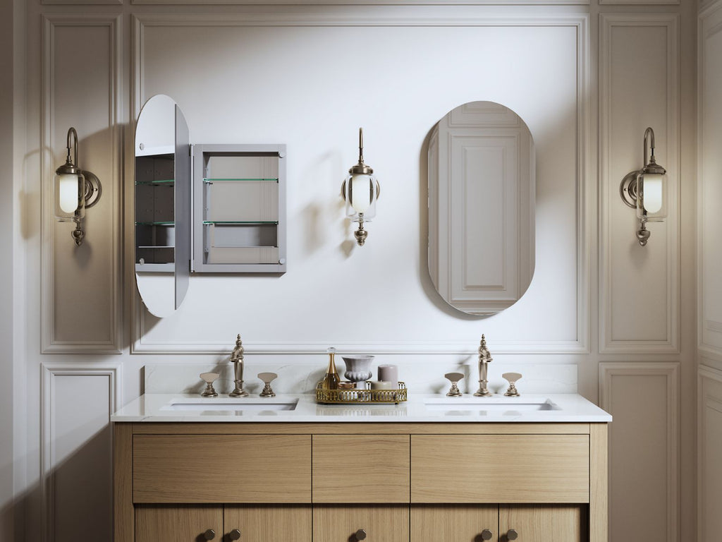 KOHLER K-35573-NFC-NA Verdera 15" X 30" Capsule Medicine Cabinet