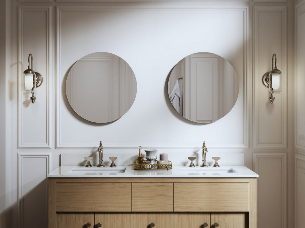 KOHLER K-35572-NFC-NA Verdera 24" Round Medicine Cabinet