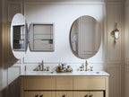 KOHLER K-35571-NFC-NA Verdera 24" X 34" Oval Medicine Cabinet