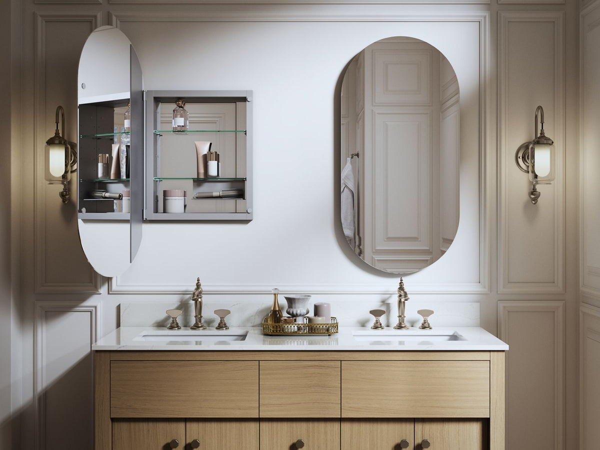 KOHLER K-35574-NFC-NA Verdera 20" X 40" Capsule Medicine Cabinet