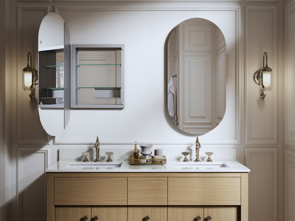 KOHLER K-35574-NFC-NA Verdera 20" X 40" Capsule Medicine Cabinet