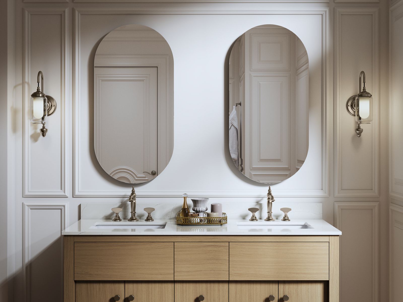 KOHLER K-35574-NFC-NA Verdera 20" X 40" Capsule Medicine Cabinet