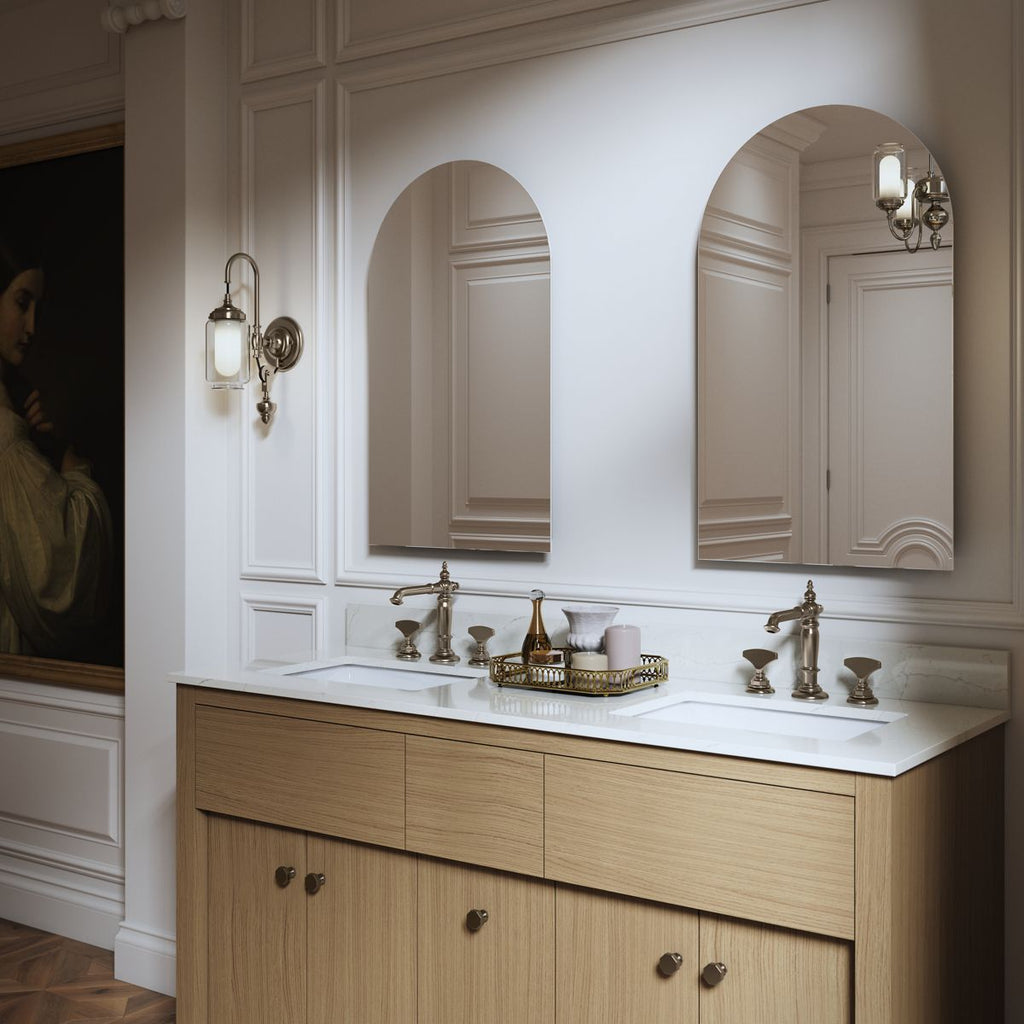 KOHLER K-36540-NFC-NA Verdera 20" X 34" Arched Medicine Cabinet, Left-Hinged
