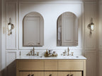 KOHLER K-36540-NFC-NA Verdera 20" X 34" Arched Medicine Cabinet, Left-Hinged