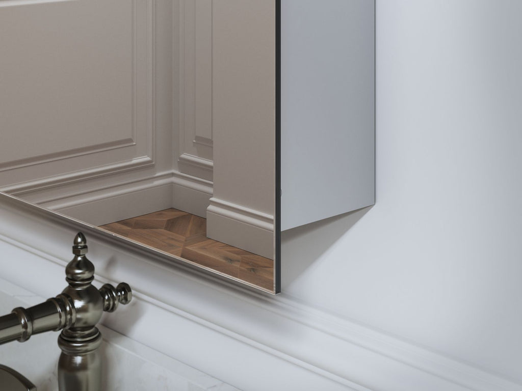 KOHLER K-36540-NFC-NA Verdera 20" X 34" Arched Medicine Cabinet, Left-Hinged