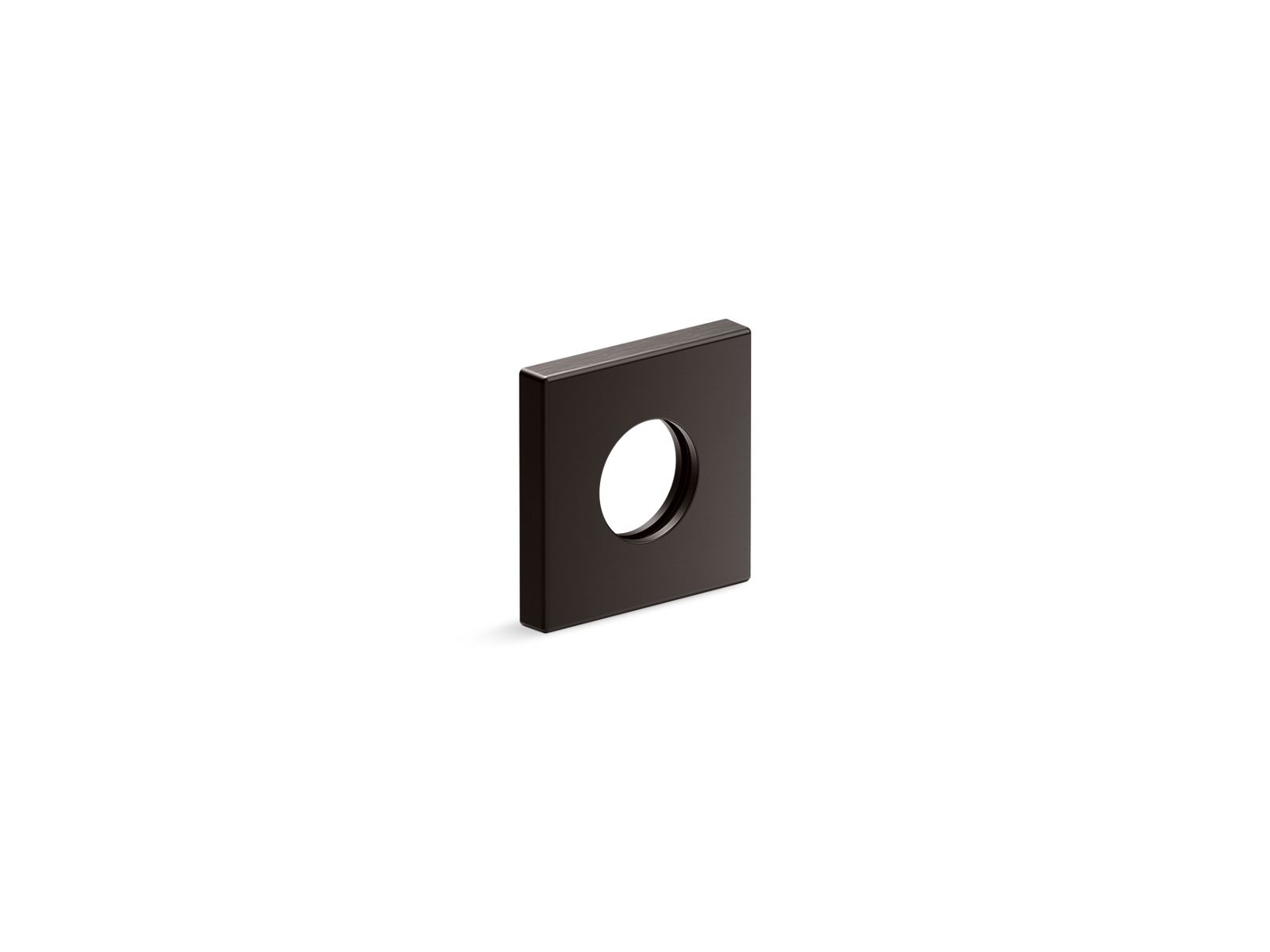 KOHLER K-76335-BGP Shower arm trim kit, square  -  Brushed Graphite