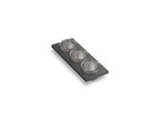 KOHLER K-37914-PAP-NA Synthos Three-Piece Workstation Sink Prep Bowl Set
