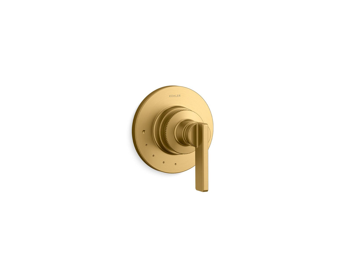 KOHLER K-T38268-4-2MB Castia by Studio McGee MasterShower volume control valve trim with lever handle - Vibrant Brushed Moderne Brass