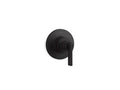 KOHLER K-T38268-4-BL Castia by Studio McGee MasterShower volume control valve trim with lever handle - Matte Black