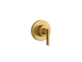 KOHLER K-T38267-4-2MB Castia by Studio McGee MasterShower transfer valve trim with lever handle - Vibrant Brushed Moderne Brass