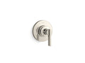 KOHLER K-T38267-4-SN Castia by Studio McGee MasterShower transfer valve trim with lever handle - Vibrant Polished Nickel