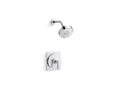 KOHLER K-TS38264-4G-CP Castia by Studio McGee Rite-Temp shower trim kit, 1.75 gpm - Polished Chrome
