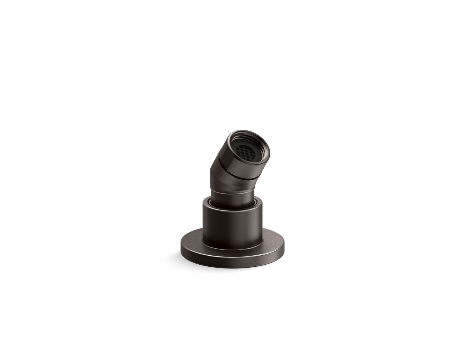 KOHLER K-977-BGP Deck-mount handshower holder with hoses  -  Brushed Graphite