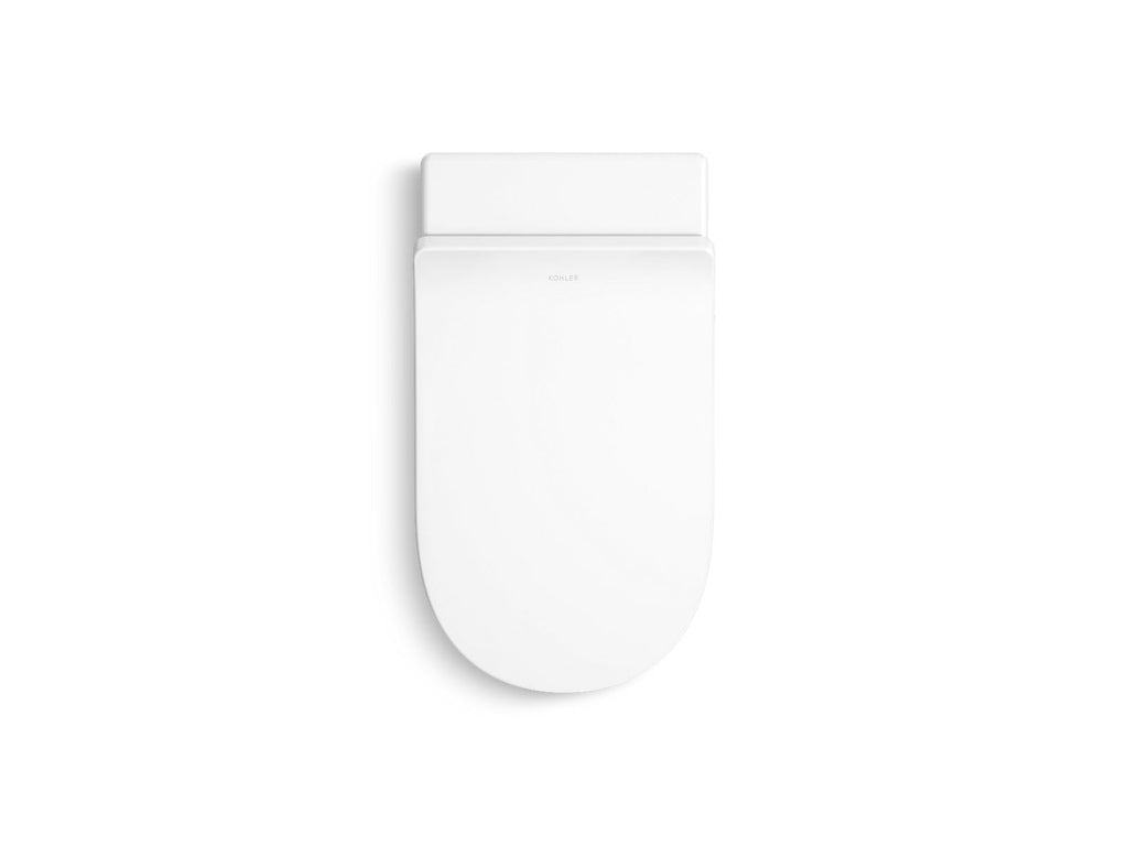 KOHLER K-34281-0 Leap+ One-Piece Elongated Smart Toilet With Front Bidet Wand Technology, Dual-Flush - White
