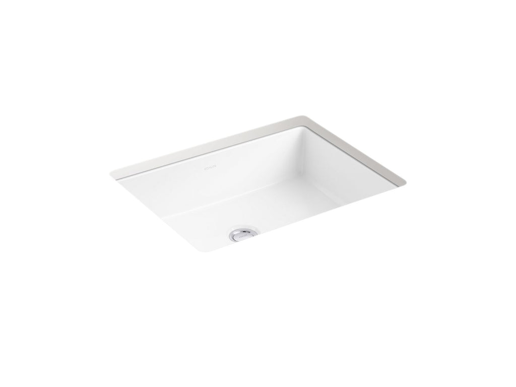 KOHLER K-38380-0 Verticyl 19-3/4" Rectangular Undermount Bathroom Sink - White