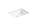 KOHLER K-38380-0 Verticyl 19-3/4" Rectangular Undermount Bathroom Sink - White