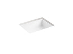 KOHLER K-37626-0 Verticyl 16-1/2" Rectangular Undermount Bathroom Sink - White