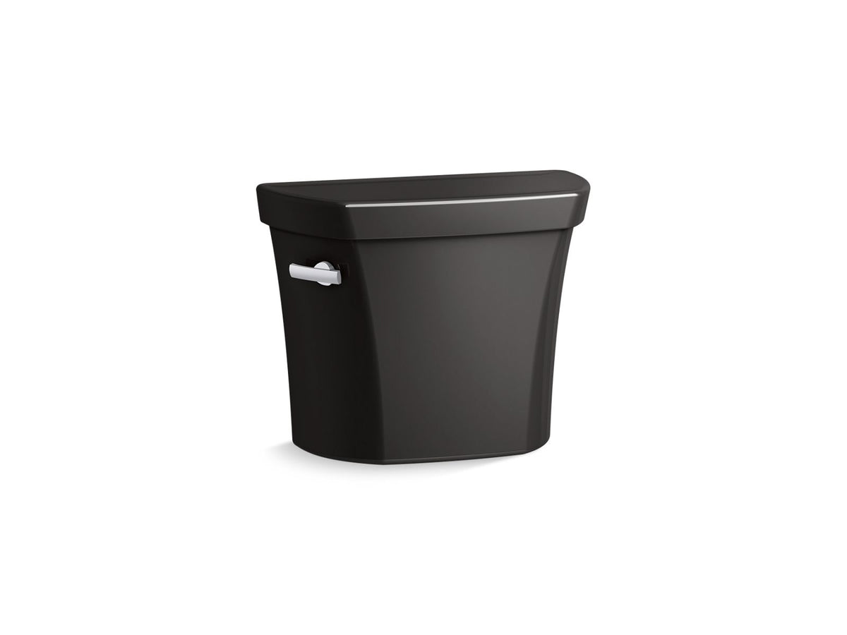 KOHLER K-44471-7 Highline Toilet Tank, 1.0 Gpf - Black Black