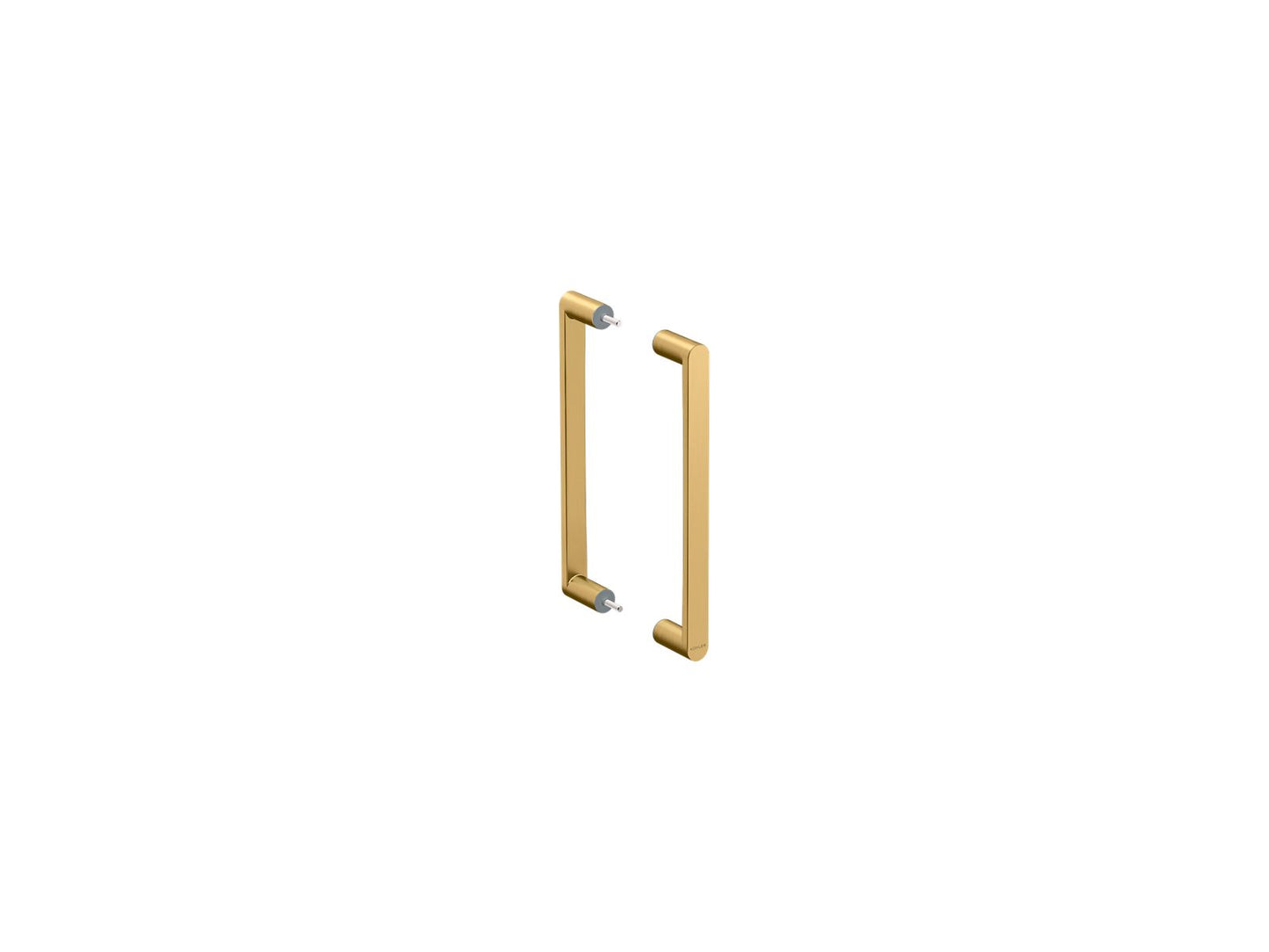 KOHLER K-27678-2MB Composed 11-1/2" shower door handle - Vibrant Brushed Moderne Brass