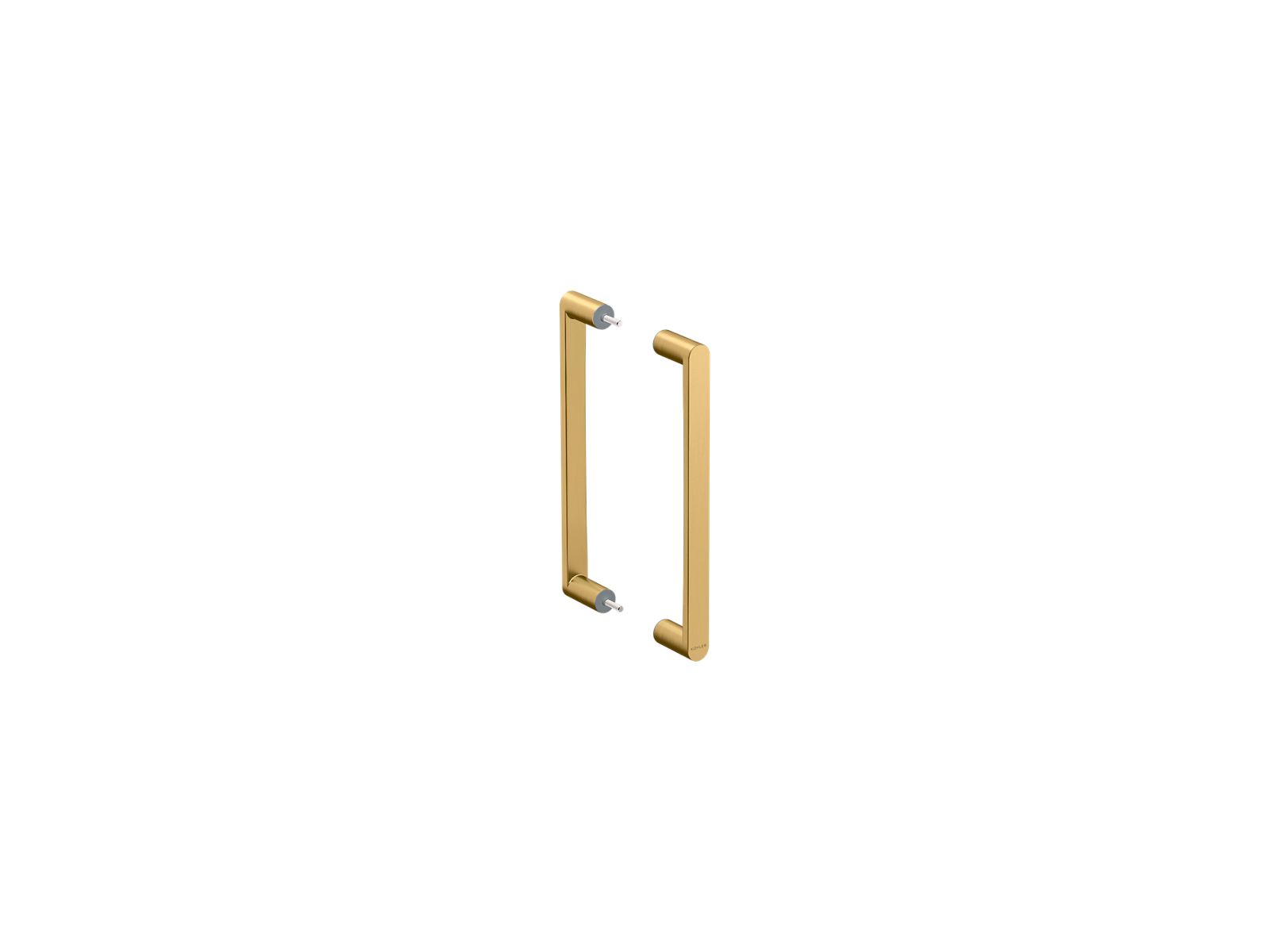 KOHLER K-27678-2MB Composed 11-1/2" Shower Door Handle - Vibrant Brushed Moderne Brass