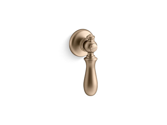KOHLER Harken Left-hand trip lever in Vibrant Brushed Bronze - K-38578-BV