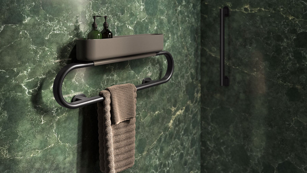 KOHLER K-33463-BL Belay Grab Bar Loop - Matte Black