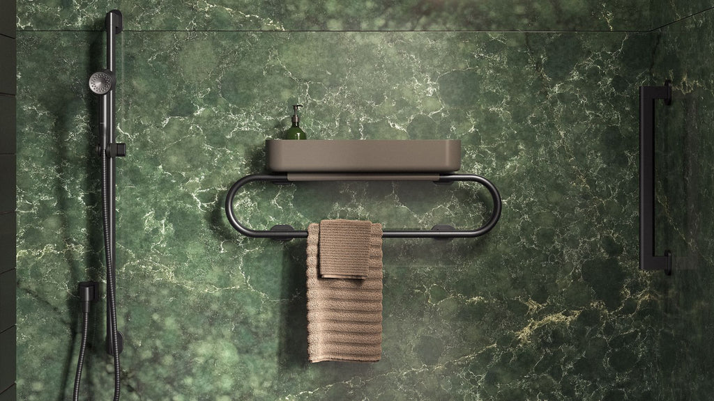 KOHLER K-33458-BL Belay 24" Grab Bar - Matte Black